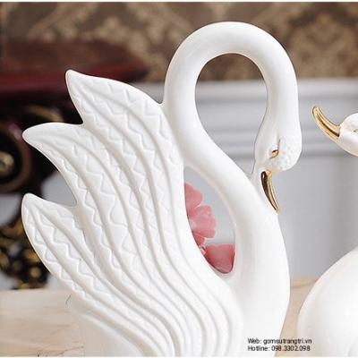 Tượng Đôi Thiên Nga Hạnh Phúc